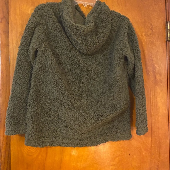 Db Sunday Faux Sherpa Hoodie Sweater - Picture 2 of 4